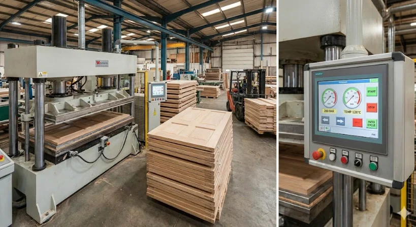 Panel Kapı Pres Makinası