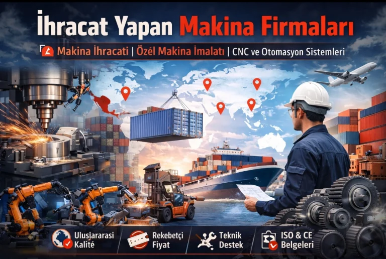 İhracat yapan makina firmaları