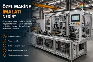 Özel Makine İmalatı Nedir?